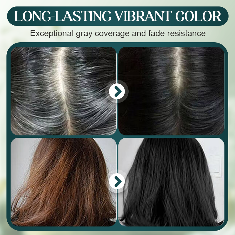 🎇New Year Discount: 34%🔥Hot Sale - Mild Formula Long Lasting Hair Dye Set