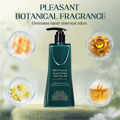 🎇New Year Discount: 34%🔥Hot Sale - Mild Formula Long Lasting Hair Dye Set